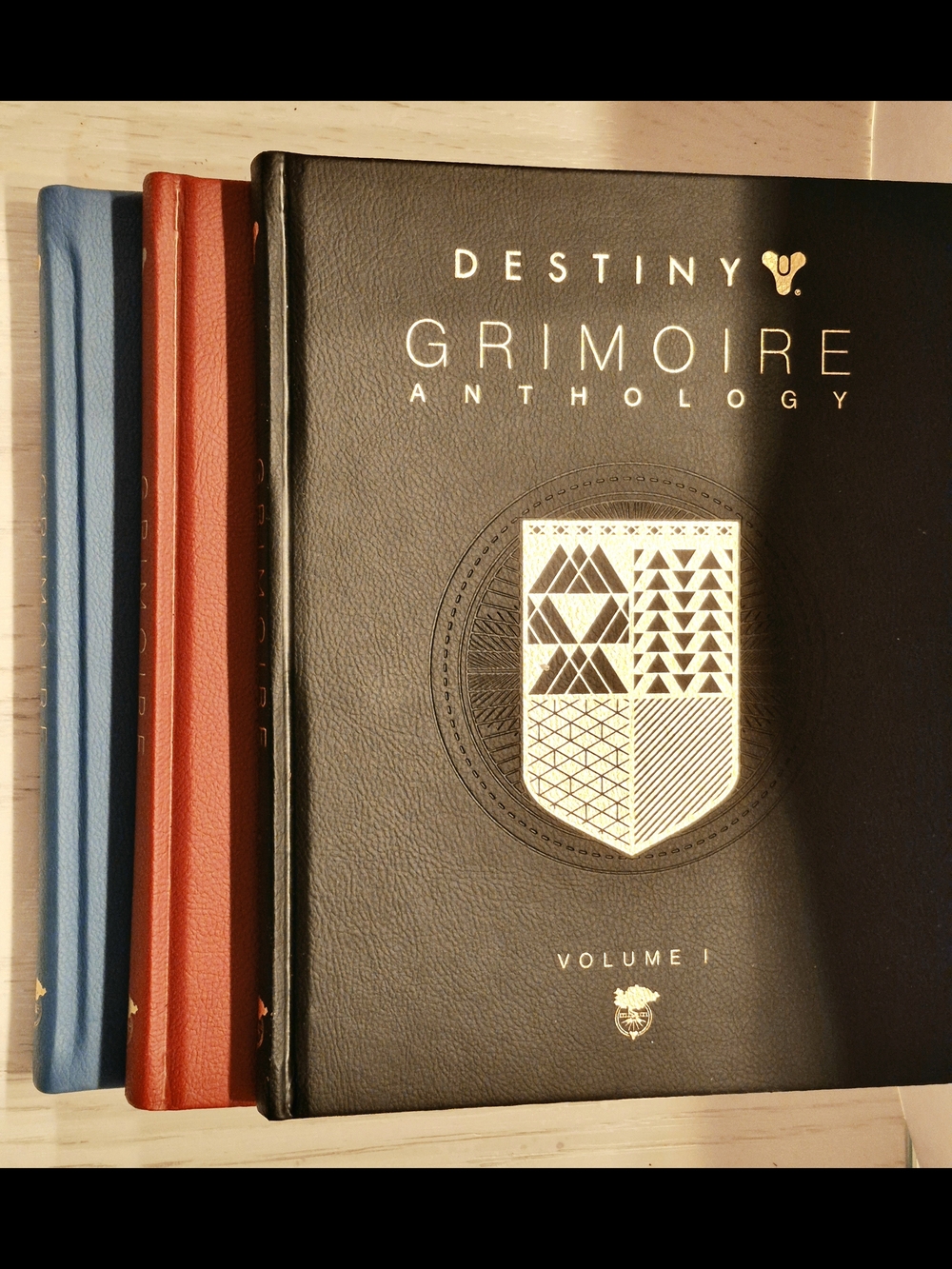 Destiny Grimoire Anthology Vol I,II,III Set Bungie Hardcover Lore Books